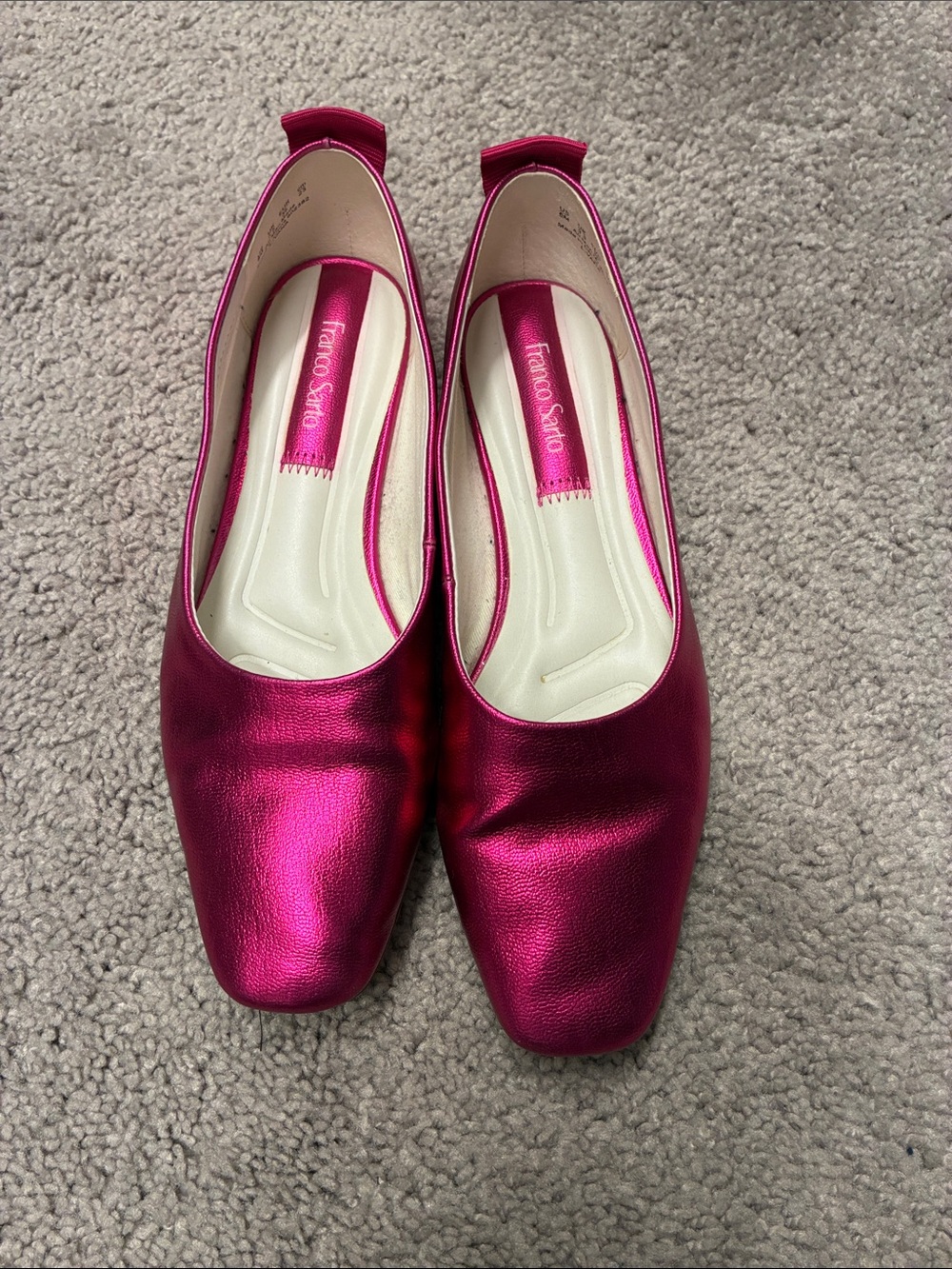 Franco Sarto Vana Flats Fuschia Pink